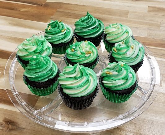 Gluten Free St. Patrick's Day Cupcakes